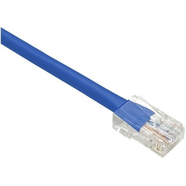 Unirise Usa 10Ft Blue Cat5E Patch Cable, Utp, No Boots PC5E-10F-BLU